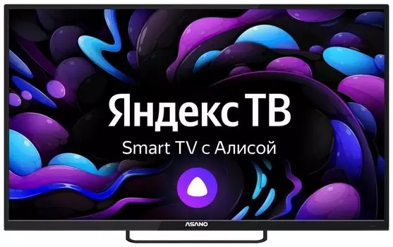 Телевизор 32" Asano 32LH8010T, 1366х768, HDMIx2, USBx2, WiFi, Smart TV, черный (32LH8010T)