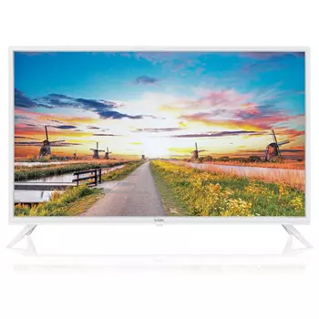 Телевизор 32" BBK 32LEM-1088/TS2C, HD, 1366x768, HDMIx2, USBx1, белый