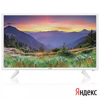 Телевизор 32" BBK 32LEX-7290/TS2C, HD, 1366x768, DVB-T /T2 /C, HDMIx3, USBx2, WiFi, Smart TV, белый