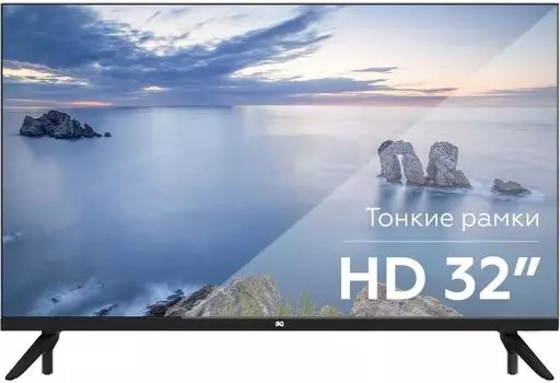 Телевизор 32" BQ 32F38B, 1366x768, DVB-T /T2 /C, HDMIx3, USBx2, черный (32F38B) (РФ)