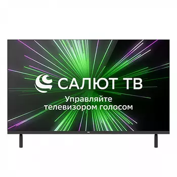 Телевизор 32" BQ 32FSF02B, 1366x768, DVB-T /T2 /C, HDMIx3, USBx2, WiFi, Smart TV, черный (32FSF02B)
