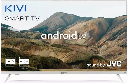 Телевизор 32" Kivi 32H740LW, 1366x768, DVB-T /T2 /C, HDMIx3, USBx2, WiFi, Smart TV, белый (KIV-32H740LW)