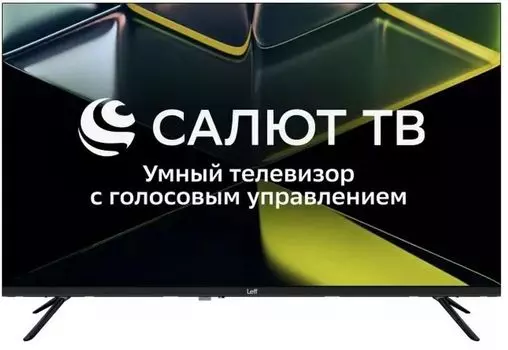 Телевизор 32" Leff 32H680T, 1366x768, DVB-T /T2 /C, HDMIx2, USBx2, WiFi, Smart TV, черный (32H680T)