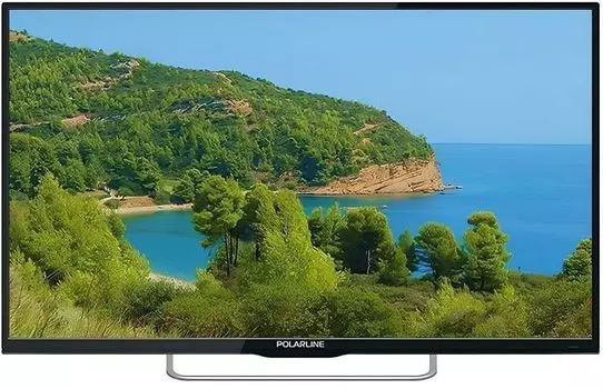Телевизор 32" Polarline 32PL14TC, 1366x768, DVB-T /T2 /C, HDMIx3, USBx2, WiFi, Smart TV, черный