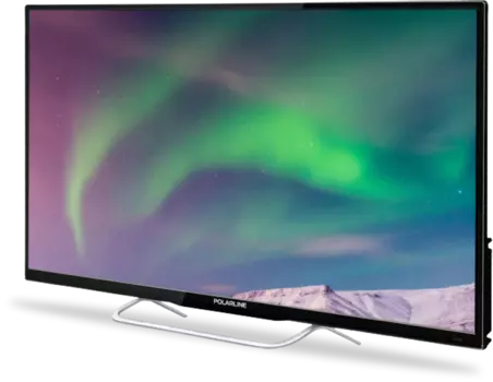 Телевизор 32" Polarline 32PL54TC-SM, 1366x768, DVB-T /T2 /C, HDMIx3, USBx2, WiFi, Smart TV, черный (32PL54TC-SM)