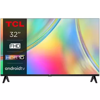 Телевизор 32" TCL 32S5400AF, 1920x1080, DVB-T /T2 /C, HDMIx2, USBx1, WiFi, Smart TV, черный (32S5400AF)