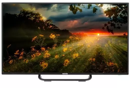 Телевизор 40" Asano 40LF1110T, FullHD, 1920x1080, DVB-T2 /C /S2, HDMIx3, черный