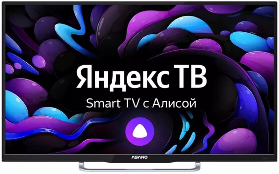Телевизор 40" Asano 40LF8130S, 1920x1080, HDMIx3, USBx2, WiFi, Smart TV, черный/серебристый (40LF8130S)