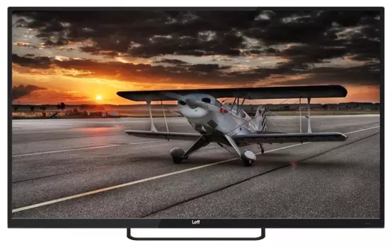 Телевизор 40" Leff 40F540S, FullHD, 1920x1080, HDMIx3, USBx2, WiFi, Smart TV, черный (40F540S)