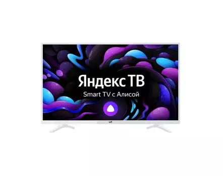 Телевизор 40" Leff 40F541T, 1920x1080, HDMIx3, USBx2, WiFi, Smart TV, белый (40F541T)