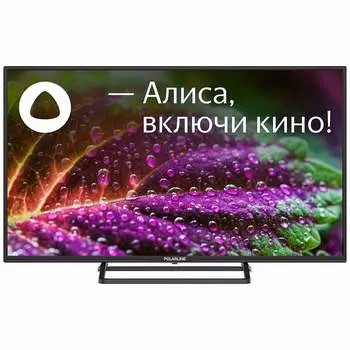 Телевизор 40" Polarline 40PL53TC-SM, 1920x1080, DVB-T /T2 /C, HDMIx3, USBx2, WiFi, Smart TV, черный (40PL53TC-SM)