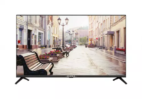 Телевизор 40" Supra STV-LC40LT00100F, FullHD, 1920x1080, DVB-T2 /C /S2, HDMIx3, USBx2, черный