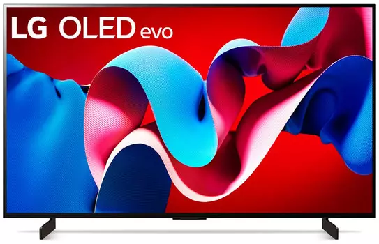 Телевизор 42" LG OLED42C4RLA.ARUG, 3840x2160, DVB-T /T2 /C, HDMIx4, USBx3, WiFi, Smart TV, черный (OLED42C4RLA.ARUG)