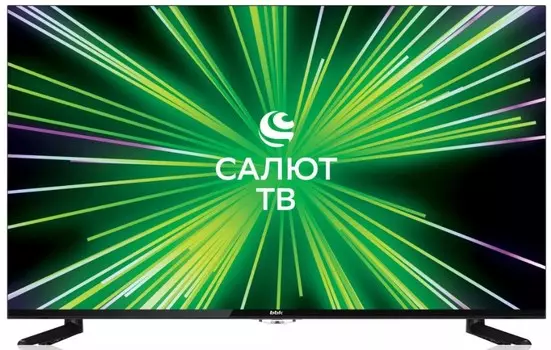 Телевизор 43" BBK 43LEX-8387/UTS2C, 4K, 3840x2160, DVB-T /T2 /C, HDMIx3, USBx2, WiFi, Smart TV, черный (43LEX-8387/UTS2C)
