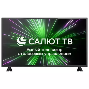 Телевизор 43" Blackton Bt 43S05B, 1920x1080, DVB-T /T2 /C, HDMIx3, USBx2, WiFi, Smart TV, черный (Bt 43S05B)