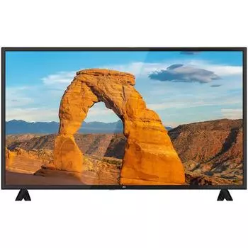 Телевизор 43" BQ 43S08B, 1920x1080, DVB-T /T2 /C, HDMIx3, USBx2, WiFi, Smart TV, черный (43S08B (РФ))