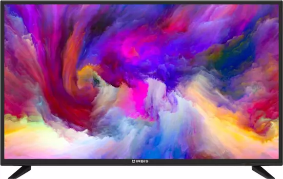 Телевизор 43" IRBIS 43S01FD256BS, FullHD, 1920x1080, DVB-T /T2 /C, HDMIx3, USBx2, WiFi, Smart TV, черный (43S01FD256BS)