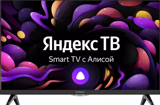 Телевизор 43" IRBIS 43U1YDX157FBS2, 3840x2160, DVB-T /T2 /C, HDMIx2, USBx2, WiFi, Smart TV, черный (43U1YDX157FBS2)