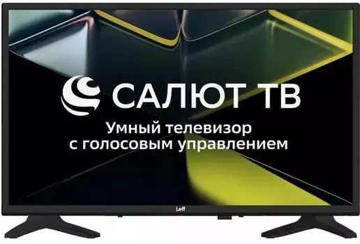 Телевизор 43" Leff 43F690T, 1920x1080, DVB-T /T2 /C, HDMIx3, USBx2, WiFi, Smart TV, черный (43F690T)