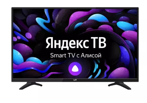 Телевизор 43" Leff 43U550T, 3840x2160, DVB-T /T2 /C, HDMIx3, USBx2, WiFi, Smart TV, черный (43U550T)