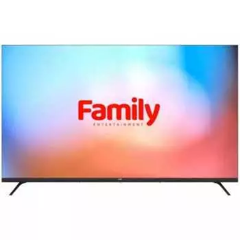 Телевизор 43" Leff 43U570T, 3840x2160, DVB-T /T2 /C, HDMIx2, USBx2, WiFi, Smart TV, черный (43U570T)