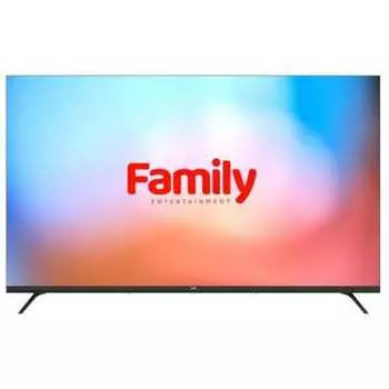 Телевизор 43" Leff 43U580T, 3840x2160, DVB-T /T2 /C, HDMIx2, USBx2, WiFi, Smart TV, черный (43U580T)