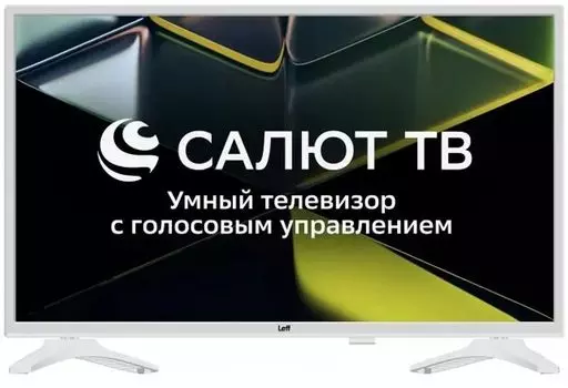 Телевизор 43" Leff 43U691T, 3840x2160, DVB-T /T2 /C, HDMIx3, USBx2, WiFi, Smart TV, белый (43U691T)
