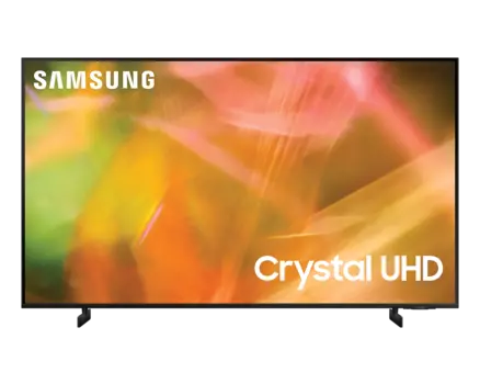 Телевизор 43" Samsung HG43AU800EUXCI, 3840x2160, DVB-T /T2 /C, HDMIx3, USBx2, WiFi, Smart TV, черный (HG43AU800EUXCI)