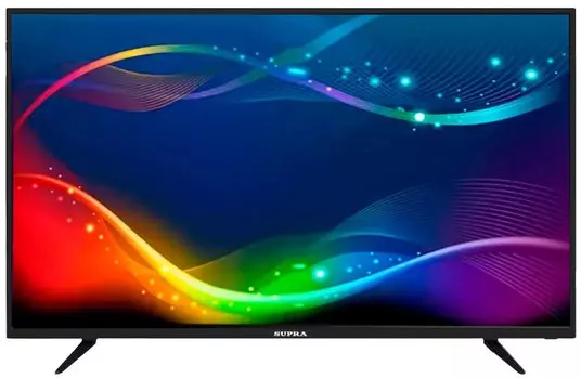 Телевизор 43" Supra STV-LC43ST0045F, 1920x1080, DVB-T /T2 /C, HDMIx2, USBx2, WiFi, Smart TV, черный (STV-LC43ST0045F)