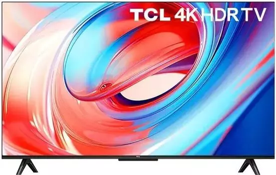 Телевизор 43" TCL 43V6B, 3840x2160, DVB-T /T2 /C, HDMIx3, USBx2, WiFi, Smart TV, черный (43V6B)