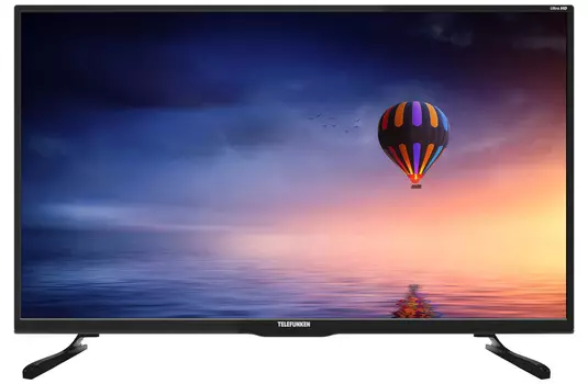 Телевизор 43" Telefunken TF-LED43S97T2SU, 4K, 3840x2160, DVB-T /T2 /C, HDMIx3, USBx2, WiFi, Smart TV, черный (TF-LED43S97T2SU)