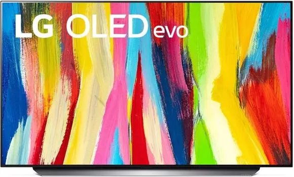 Телевизор 48" LG OLED48C2RLA, 3840x2160, DVB-T /T2 /C, HDMIx4, USBx3, WiFi, Smart TV, темно-серый (OLED48C2RLA.ARU)