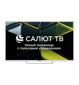 Телевизор 50" Asano 50LU5011T, 3840x2160, HDMIx3, USBx2, WiFi, Smart TV, белый (50LU5011T)