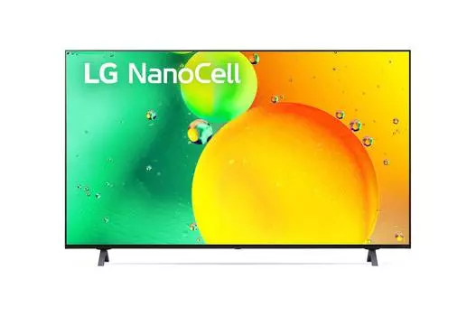 Телевизор 50" LG 50NANO756QA.ADKG, 3840x2160, DVB-T /T2 /C, HDMIx3, USBx2, WiFi, Smart TV, черный (50NANO756QA.ADKG)