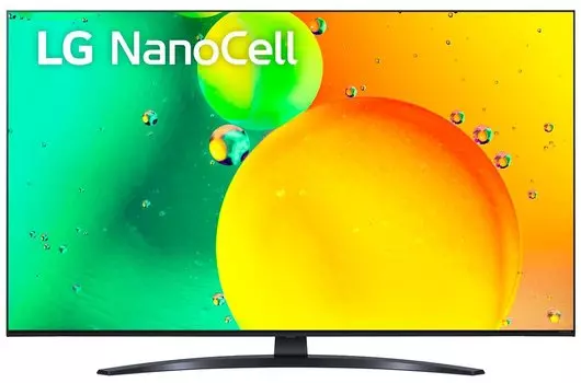 Телевизор 50" LG 50NANO769QA, 3840x2160, DVB-T /T2 /C, HDMIx2, USBx2, WiFi, Smart TV, Синяя сажа (50NANO769QA)