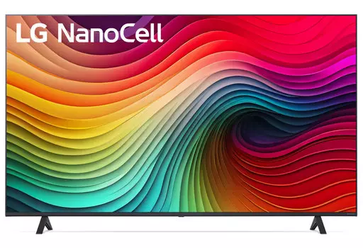 Телевизор 50" LG 50NANO80T6A.ARUG, 3840x2160, DVB-T /T2 /C, HDMIx3, USBx2, WiFi, Smart TV, Синяя сажа (50NANO80T6A.ARUG)