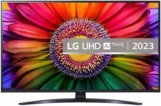 Телевизор 50" LG 50UR81009LK, 3840x2160, DVB-T /T2 /C, HDMIx3, USBx2, WiFi, Smart TV, черный (50UR81009LK.ARUB)