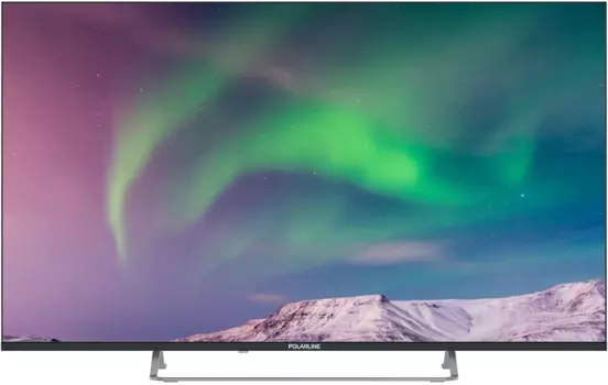 Телевизор 50" Polarline 50PQ71STC-SM, 3840x2160, DVB-T /T2 /C, HDMIx3, USBx2, WiFi, Smart TV, черный (50PQ71STC-SM)