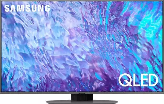 Телевизор 50" Samsung Q80C, 3840x2160, HDMIx4, USBx2, WiFi, Smart TV, черный (QE50Q80CAUXRU)