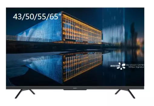 Телевизор 50" Skyworth 50SUE9350, 3840x2160, DVB-T /T2 /C, HDMIx3, USBx2, WiFi, Smart TV, черный (50SUE9350)