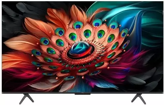 Телевизор 50" TCL 50C655-CN, 3840x2160, DVB-T /T2 /C, HDMIx3, USBx2, WiFi, Smart TV, черный (50C655)