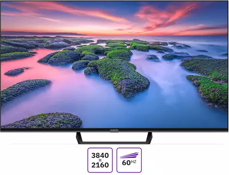 Телевизор 50" Xiaomi Mi TV A2, 3840x2160, HDMIx3, USBx2, WiFi, Smart TV, черный (L50M7-EARU)
