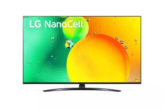 Телевизор 55" LG 55NANO786QA, 3840x2160, DVB-T /T2 /C, HDMIx3, USBx2, WiFi, Smart TV, серебристый (55NANO786QA)