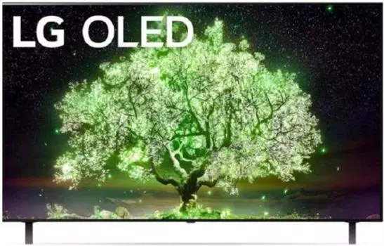 Телевизор 55" LG OLED55A1RLA.ADGG, 3840x2160, DVB-T /T2 /C, HDMIx3, USBx2, WiFi, Smart TV, черный (OLED55A1RLA.ADGG)