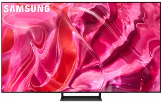 Телевизор 55" Samsung QE55S90CAUXCE, 3840x2160, DVB-T /T2 /C, HDMIx4, USBx2, WiFi, Smart TV, черный (QE55S90CAUXCE)