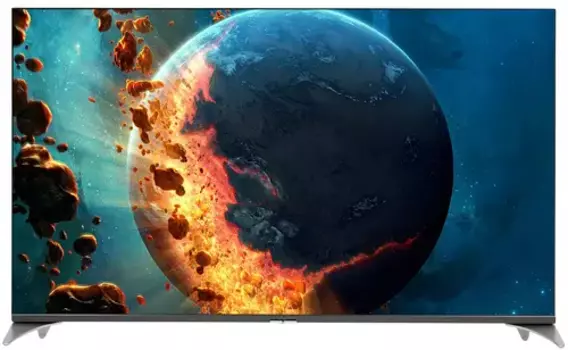 Телевизор 55" Viomi YMD55AHURUS1, 3840x2160, HDMIx3, USBx2, WiFi, Smart TV, черный/серебристый (YMD55AHURUS1)