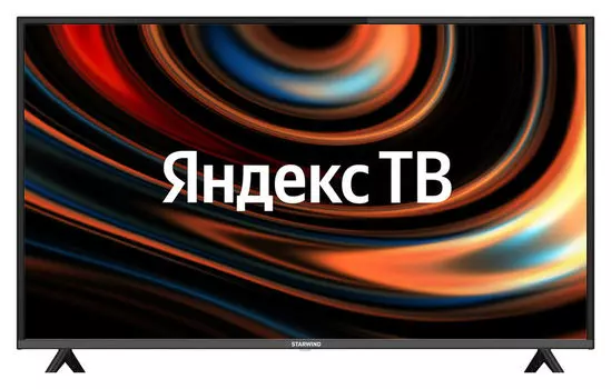 Телевизор 58" StarWind SW-LED58UB401, 4K, 3840x2160, DVB-T /T2 /C, HDMIx3, USBx2, WiFi, Smart TV, черный (SW-LED58UB401)