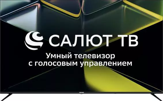 Телевизор 65" Asano 65LU5030T, 3840x2160, HDMIx3, USBx2, WiFi, Smart TV, черный (65LU5030T)