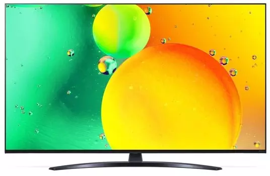 Телевизор 65" LG 65NANO769QA, 3840x2160, DVB-T /T2 /C, HDMIx3, USBx2, WiFi, Smart TV, синий (65NANO769QA)
