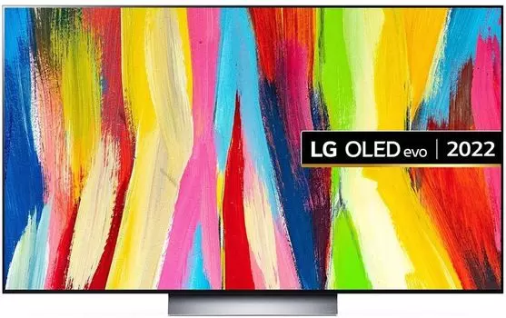 Телевизор 65" LG OLED65C24LA, 3840x2160, DVB-T /T2 /C, HDMIx4, USBx3, WiFi, Smart TV, темно-серый (OLED65C24LA)